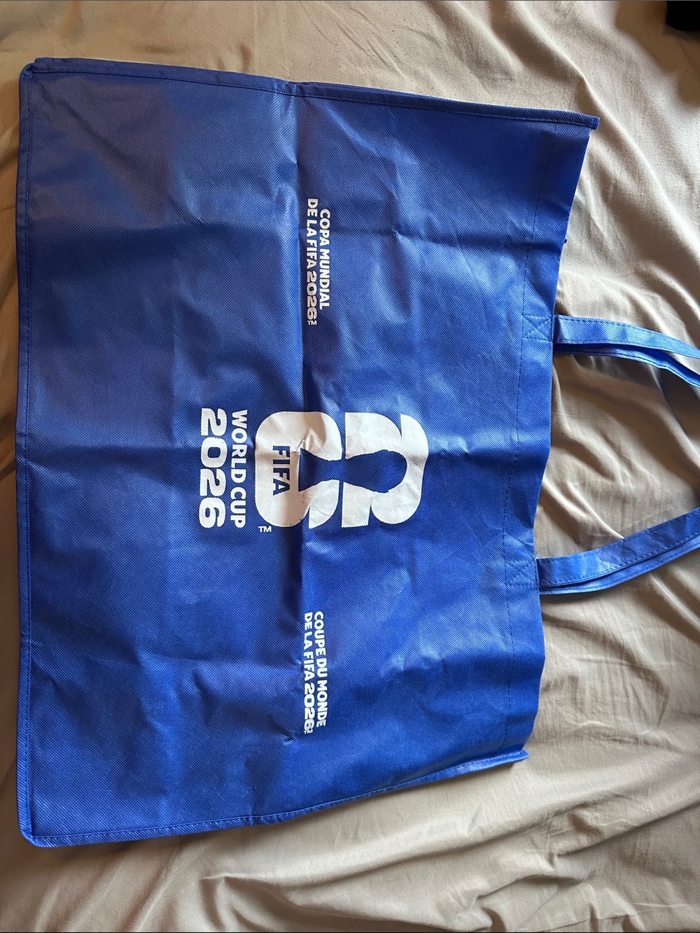 FIFA World Cup 2026 Blue Tote Bag